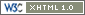 Valid XHTML 1.0 Strict